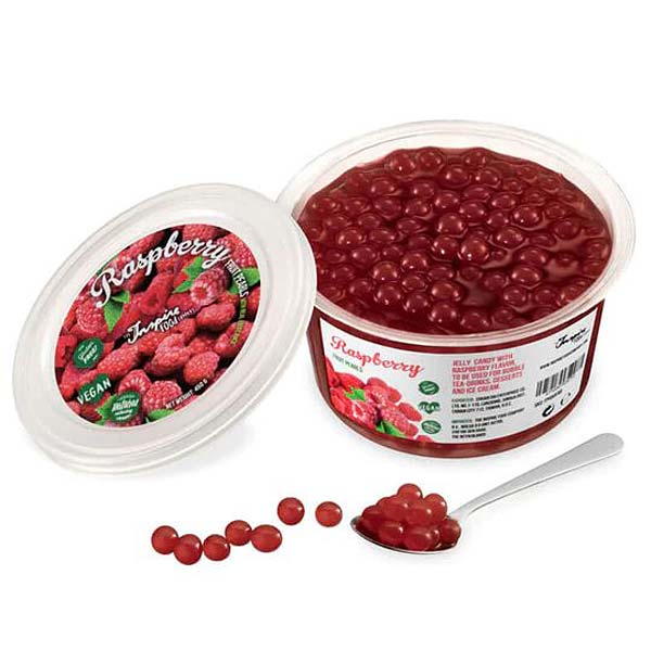 Bubble Tea Himbeer-Fruchtperlen 450g
